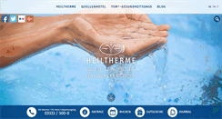 Desktop Screenshot of heiltherme.at