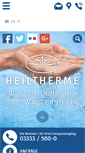 Mobile Screenshot of heiltherme.at